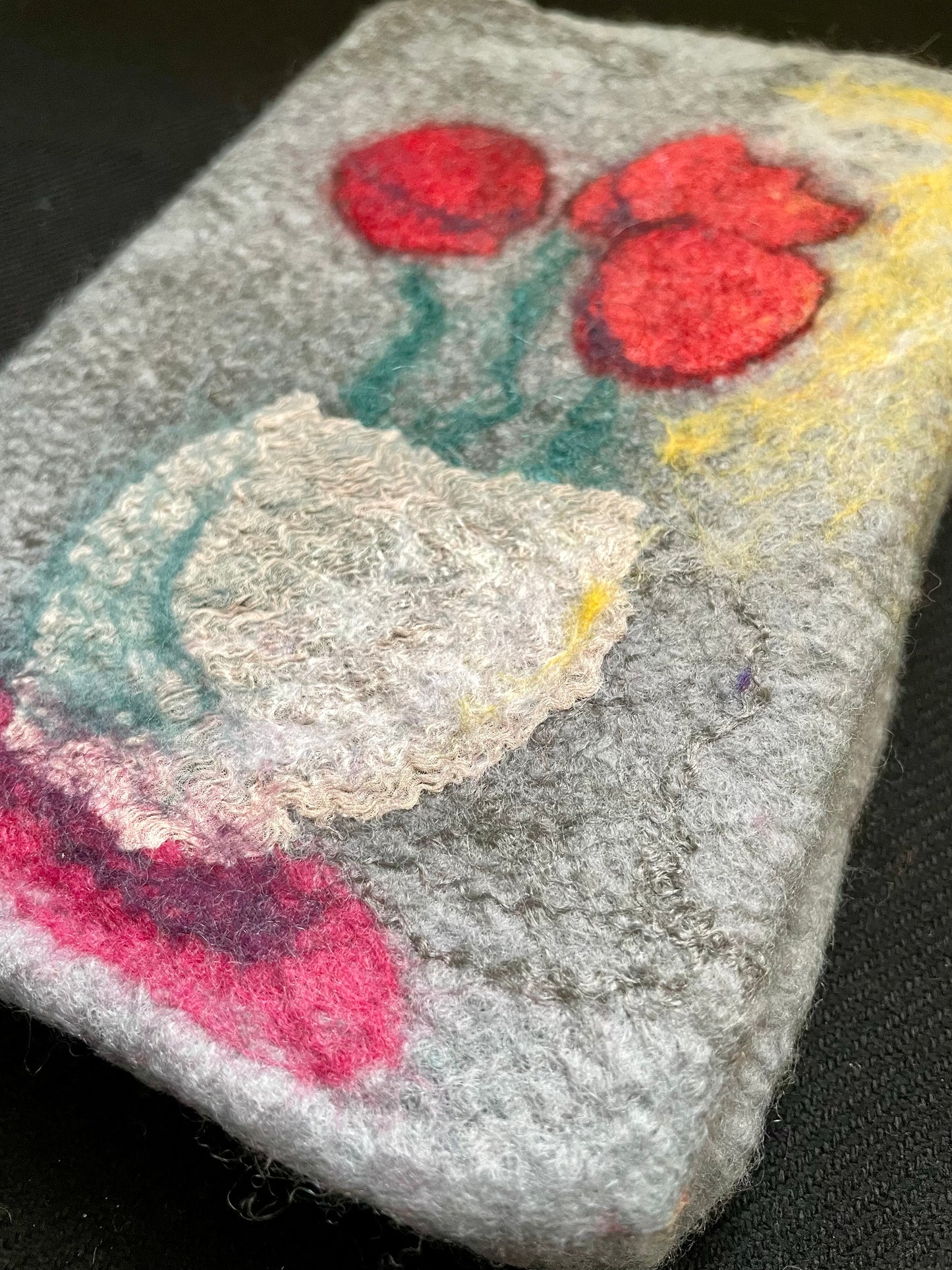 Felted Journal Cover, A5 Notebook included