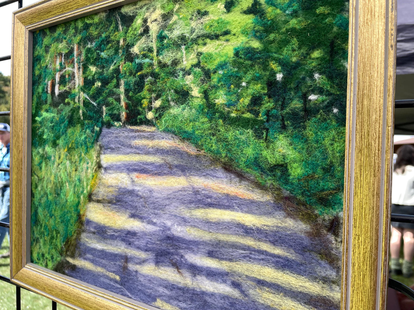 Felted Landscape An Afternoon Road