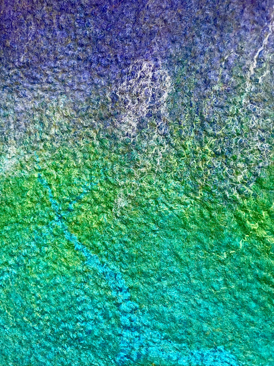 Felted Journal Cover, A5 Notebook Blank