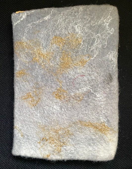 Felted Journal Cover, A5  Blank Notebook