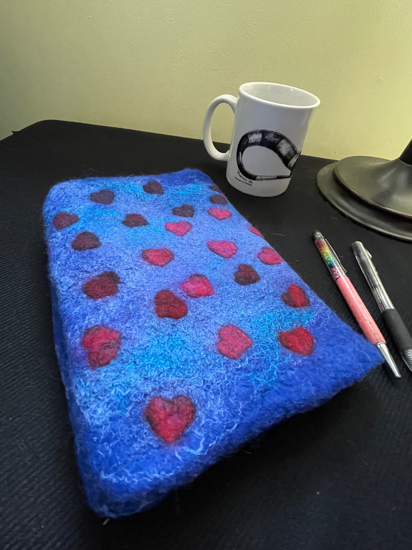 Felted Journal Cover, A5 Notebook Blank