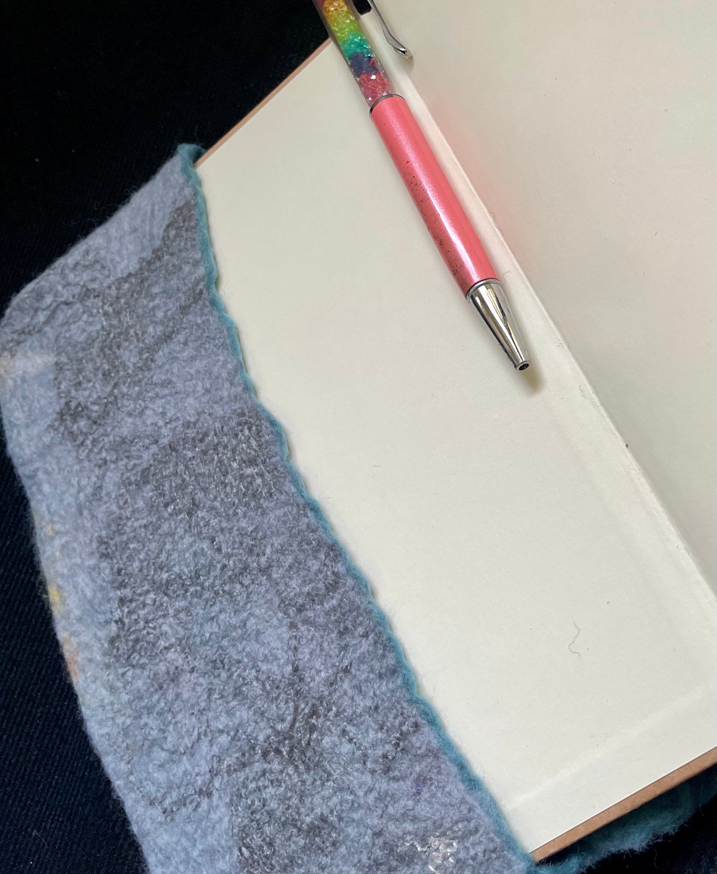 Felted Journal Cover, A5 Notebook included