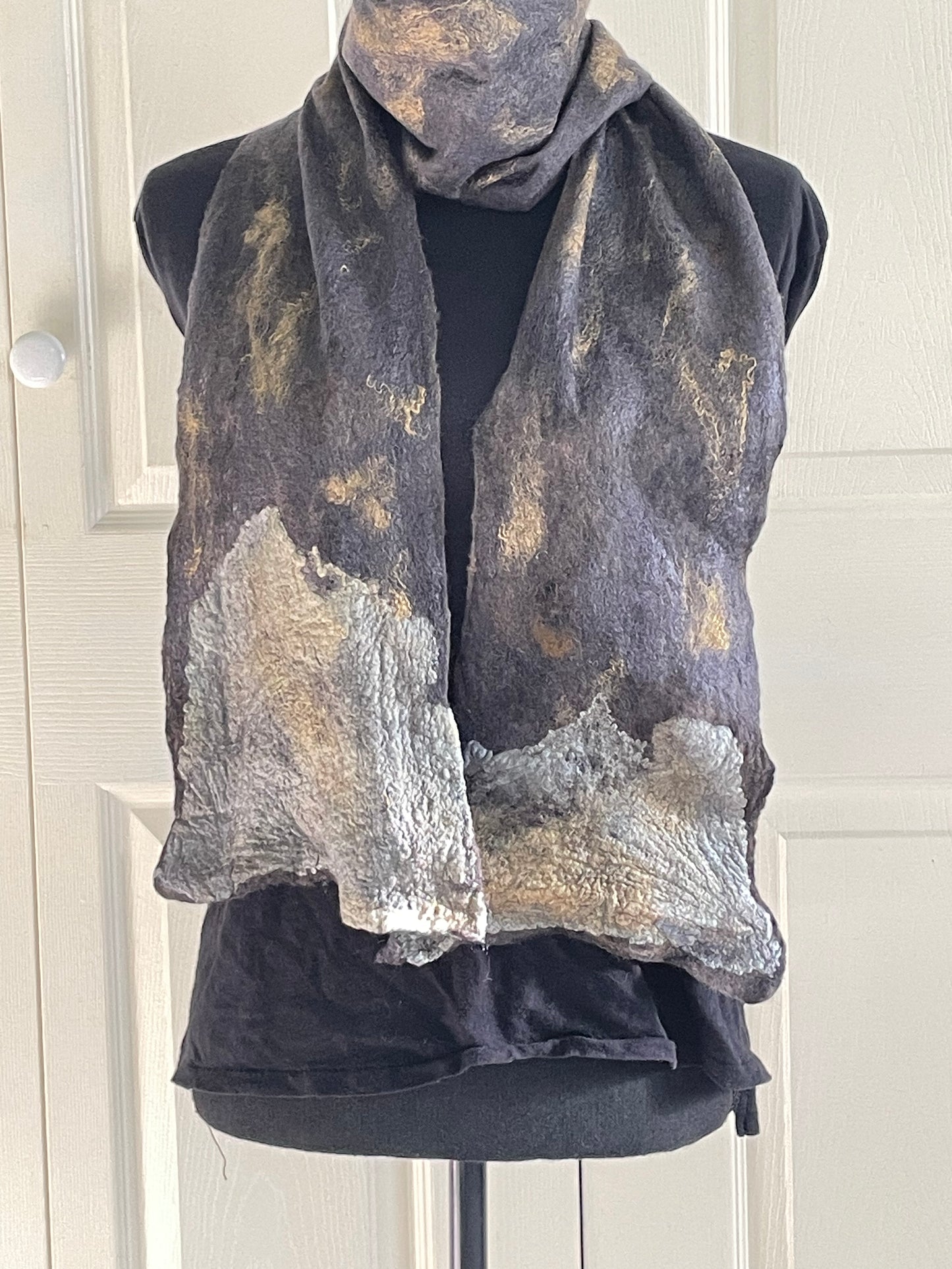 Black Cobweb Scarf