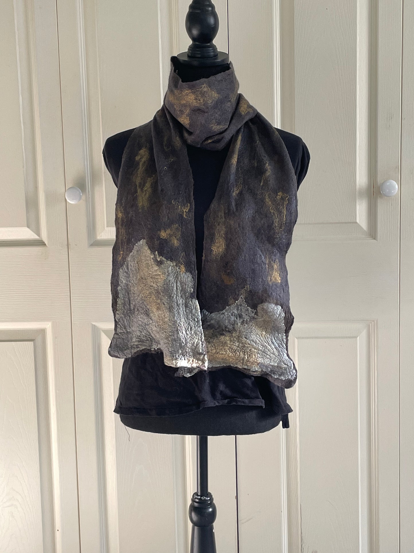 Black Cobweb Scarf