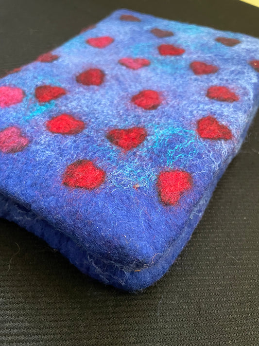 Felted Journal Cover, A5 Notebook Blank