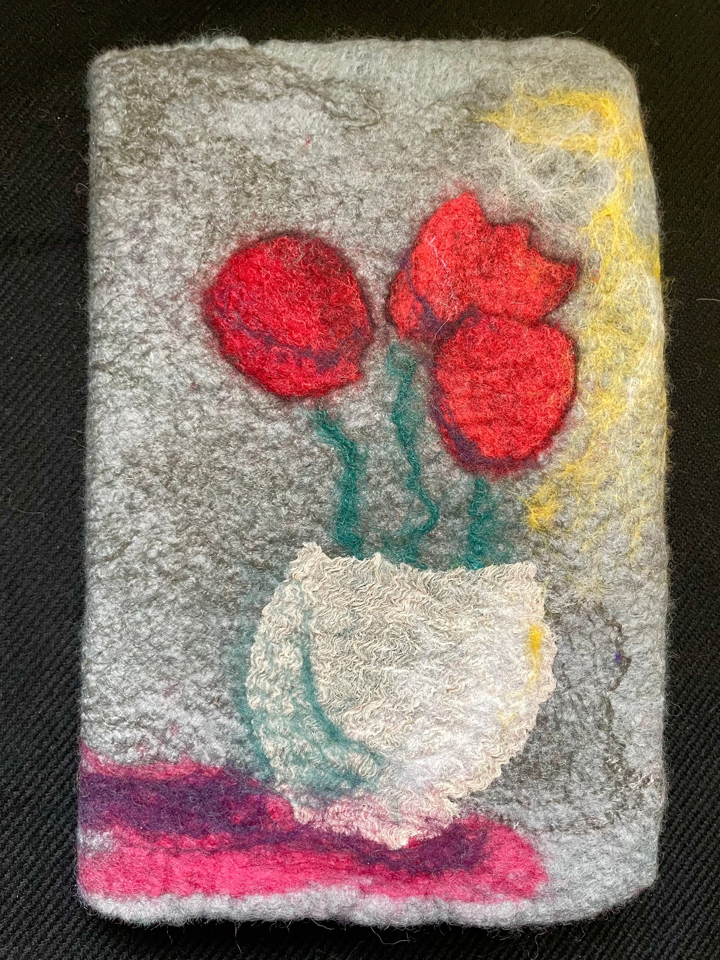 Felted Journal Cover, A5 Notebook included